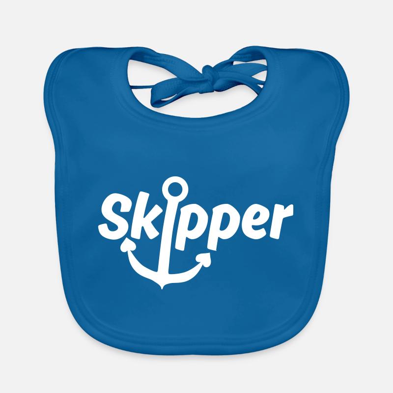Crew - Skipper Sailing Charter Team Organic Baby Bibs