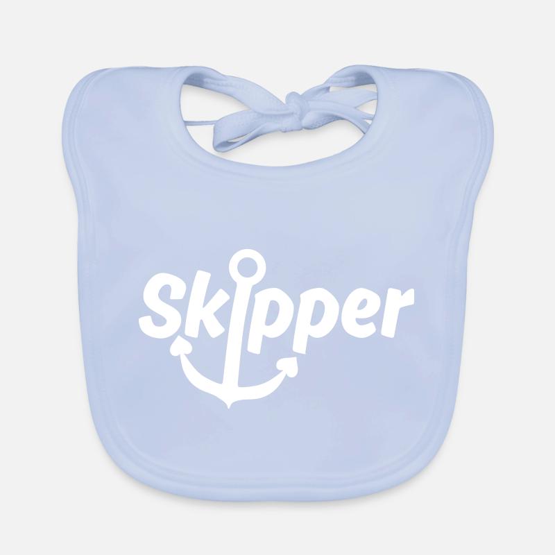 équipage - Skipper Voile Équipage Charter Bavoir bio Bébé