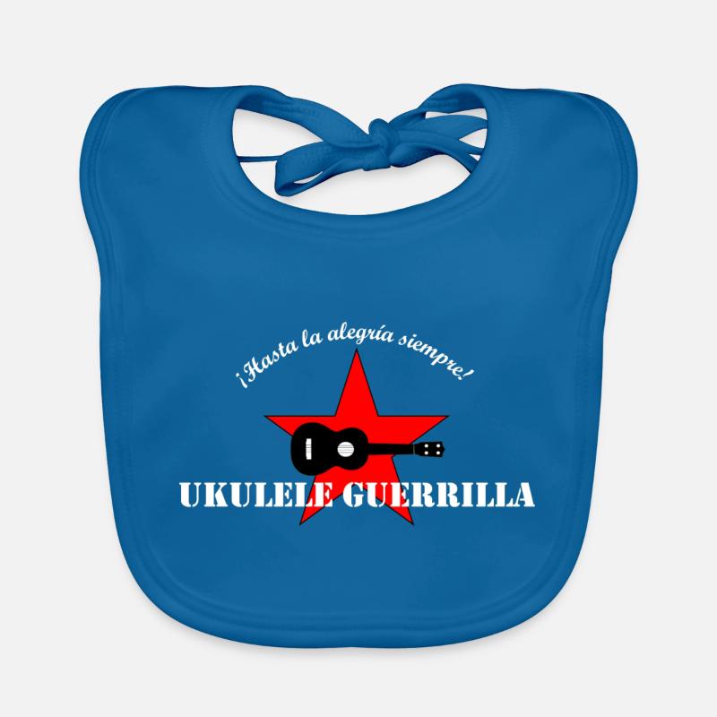 Ukulélél Guerrilla Bavoir bio Bébé