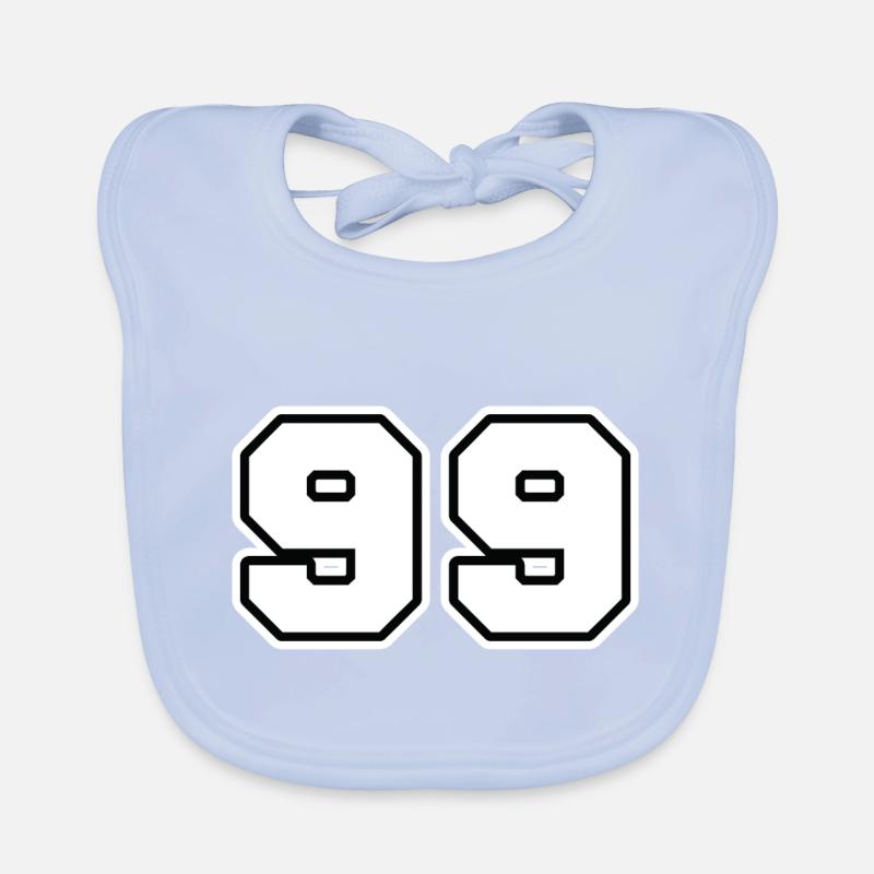 NUMMER 99 Baby Bio-Lätzchen