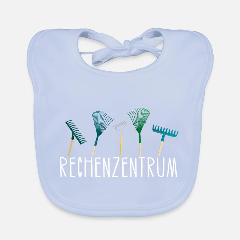 Rechenzentrum Garten Hobbygärtner Geschenk Idee Baby Bio-Lätzchen