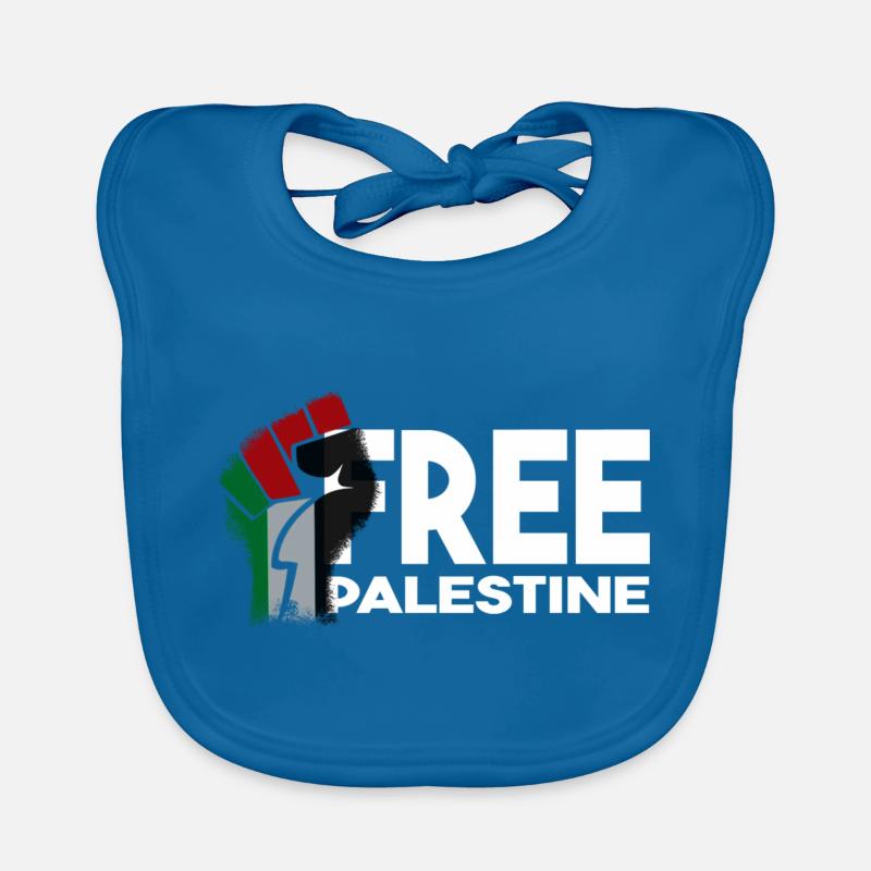 la Palestine libre Bavoir bio Bébé