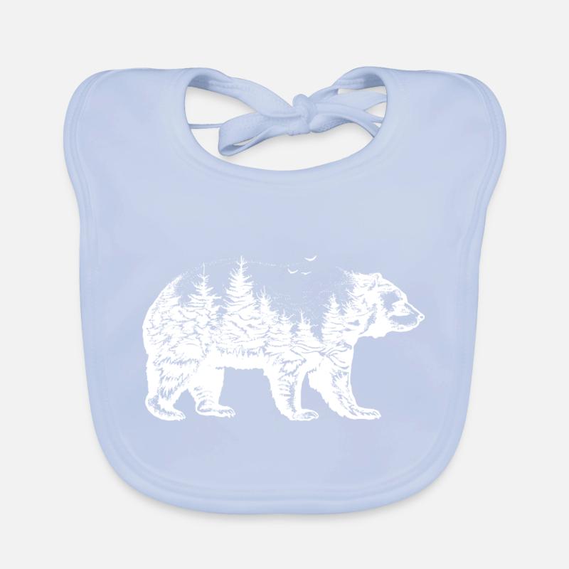 Reise Abenteuer Camping Wandern Geschenk Baby Bio-Lätzchen