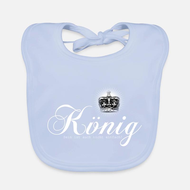 König sein Baby Bio-Lätzchen