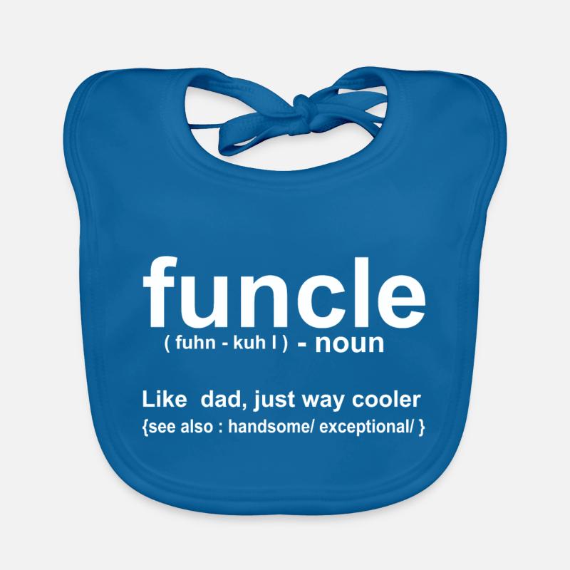 Funcle Definition Organic Baby Bibs