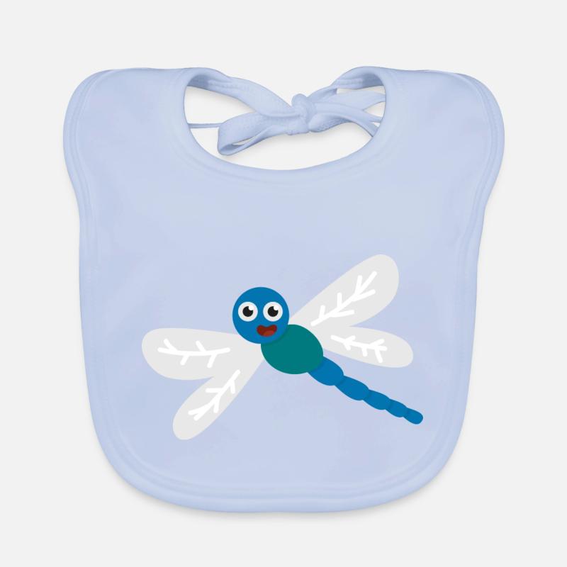 Libellule Bavoir bio Bébé