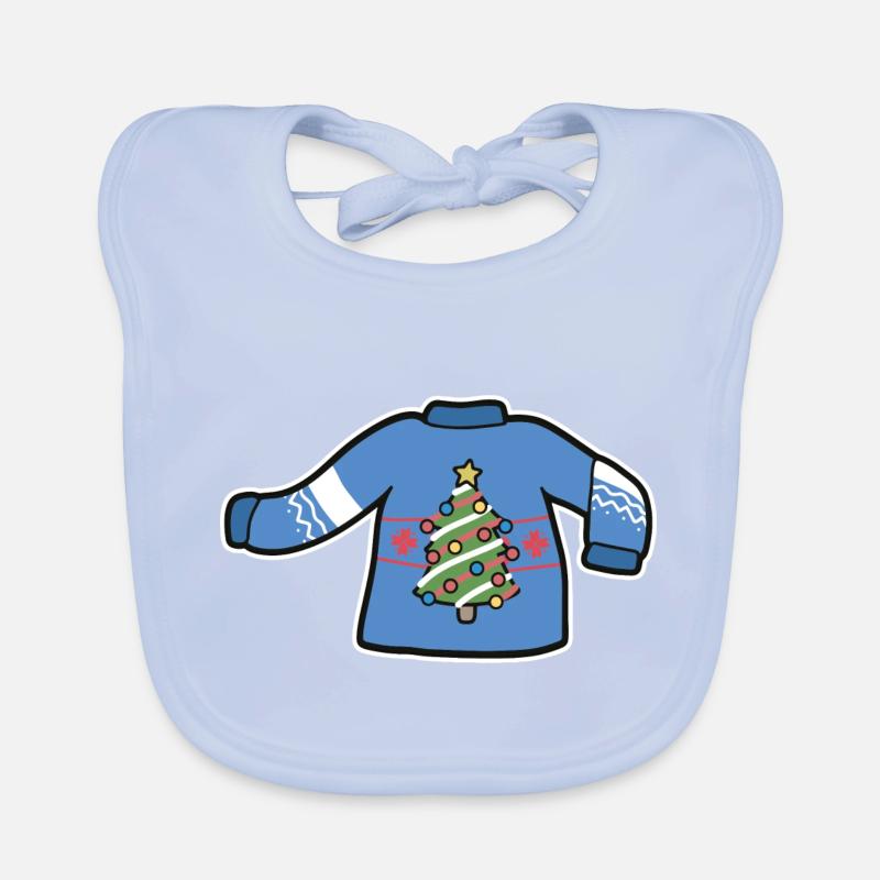 Pull de Noël Bavoir bio Bébé