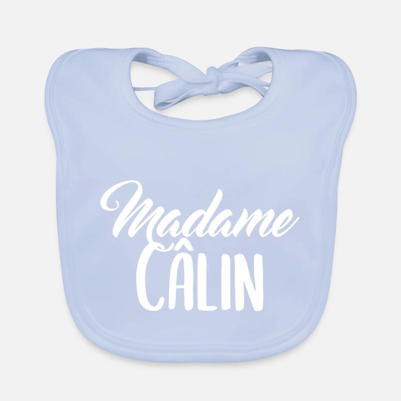Madame Câlin Blanc Baby Bio-Lätzchen