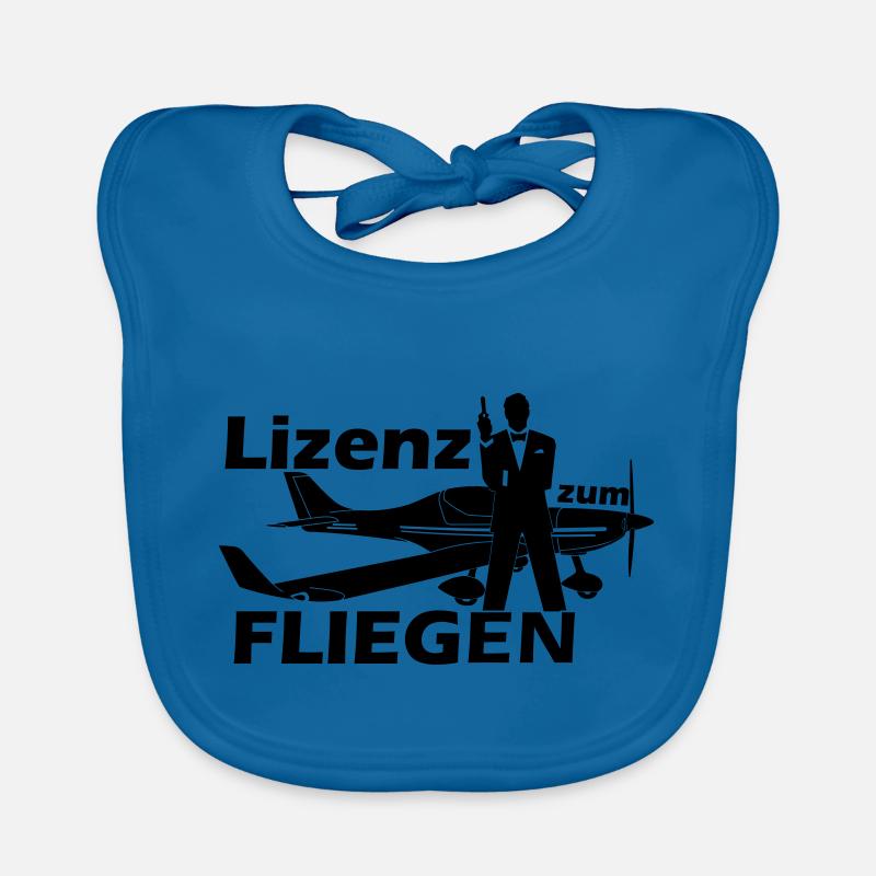 lizenz motorflug Baby Bio-Lätzchen