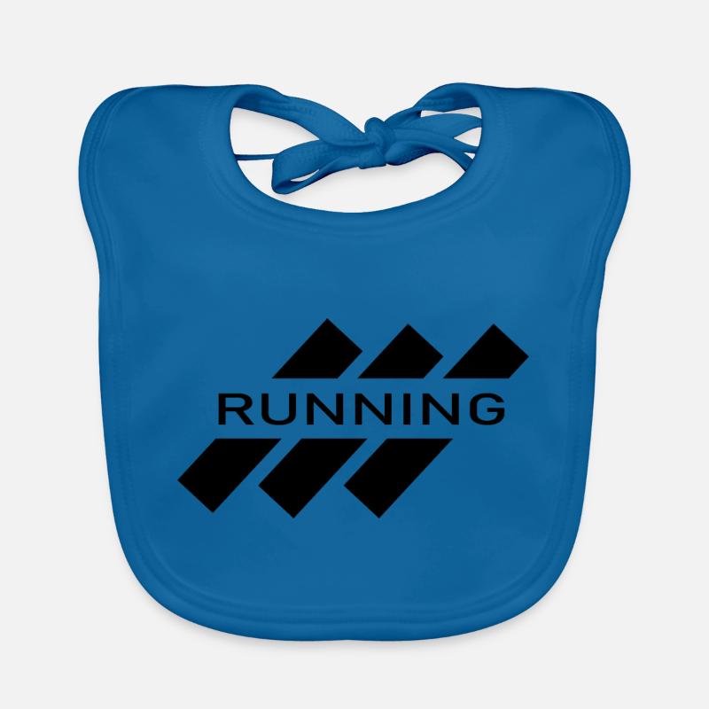 Marathon Running Run jogging Baby Bio-Lätzchen