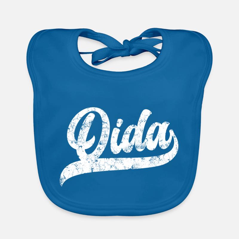 Oida Bavière Autriche Dialecte Vintage Bavoir bio Bébé