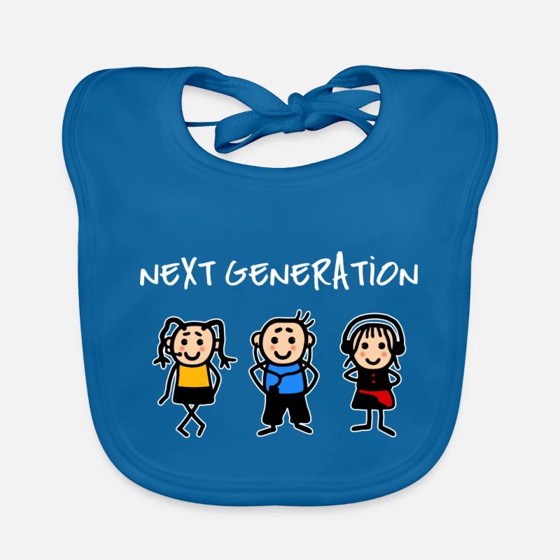 Nächste Generation Kinder Internet Online Baby Bio-Lätzchen