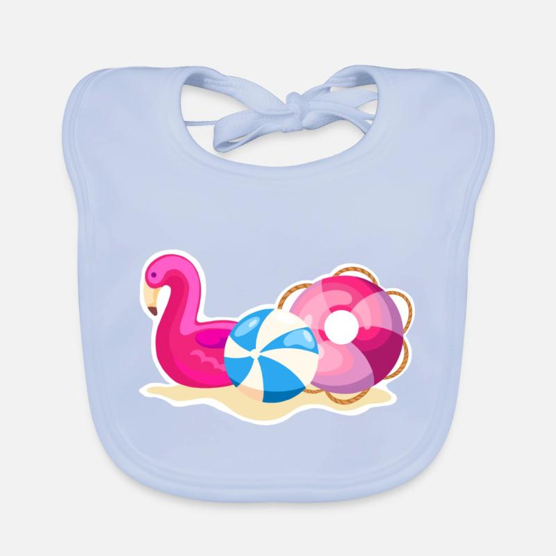 Jouets de plage Bavoir bio Bébé