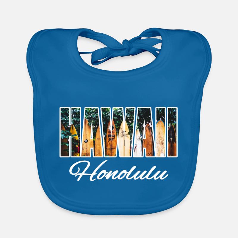 hawaï honolulu Bavoir bio Bébé