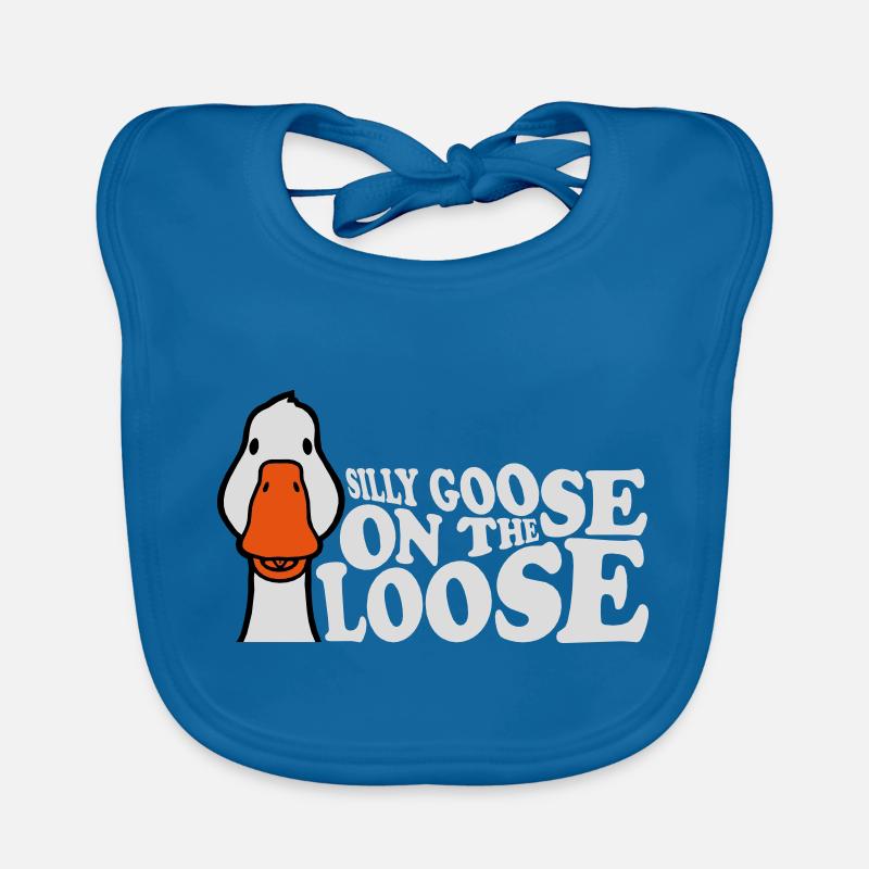 goose on the loose Organic Baby Bibs