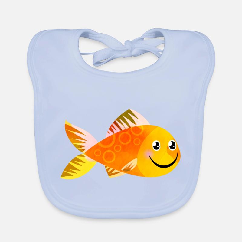 Happy Goldfish Organic Baby Bibs