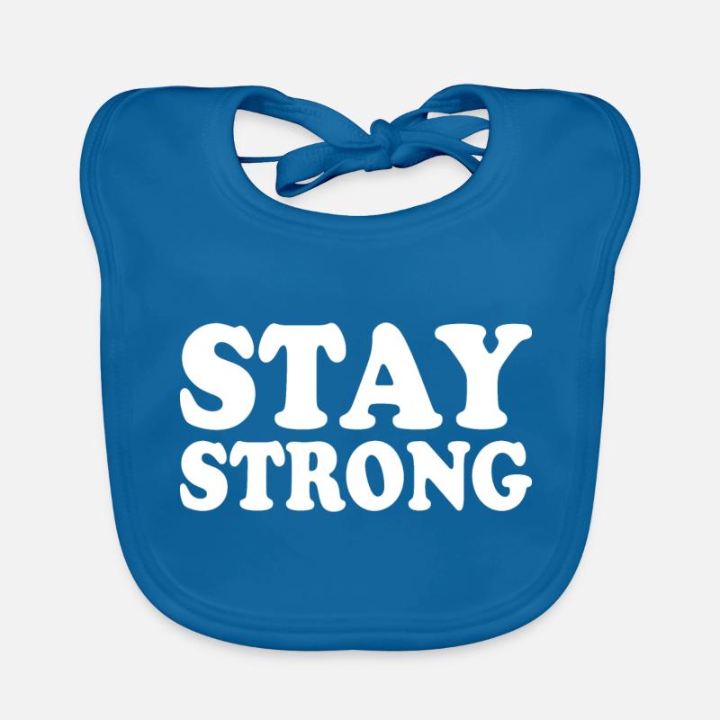 Stay strong Bavoir bio Bébé