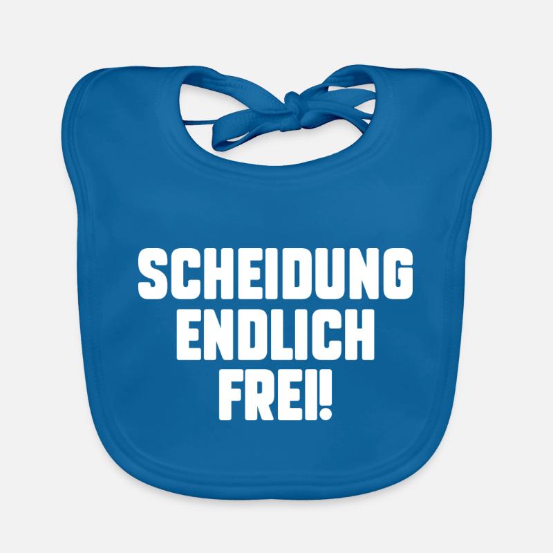 Geschieden Scheidung Scheidungsparty Baby Bio-Lätzchen