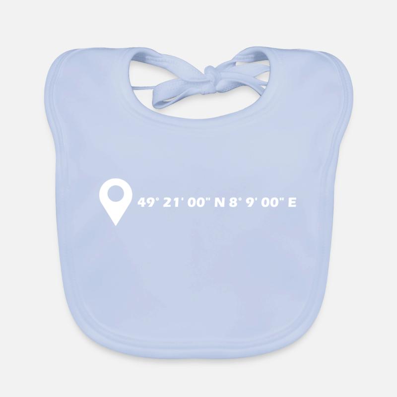 Neustadt an der Weinstraße coordinates Organic Baby Bibs