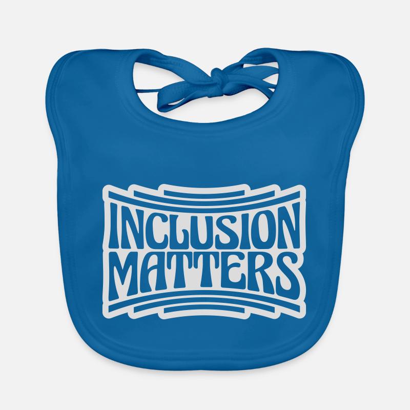 L’inclusion compte Citation du logo Bavoir bio Bébé