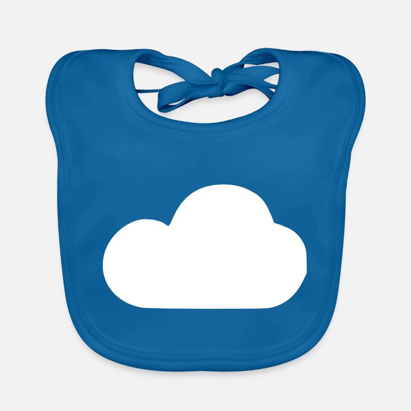 Weather Cloud Clouds Rain Sky Vector 15 Organic Baby Bibs