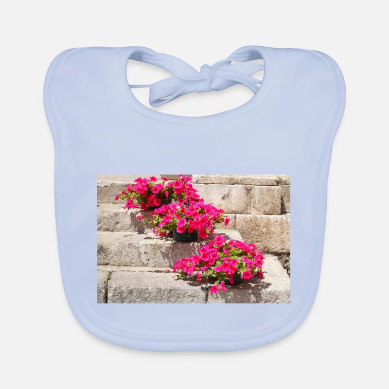 Blumentreppe Baby Bio-Lätzchen