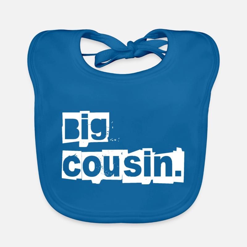 der große cousin oder cousine Baby Bio-Lätzchen
