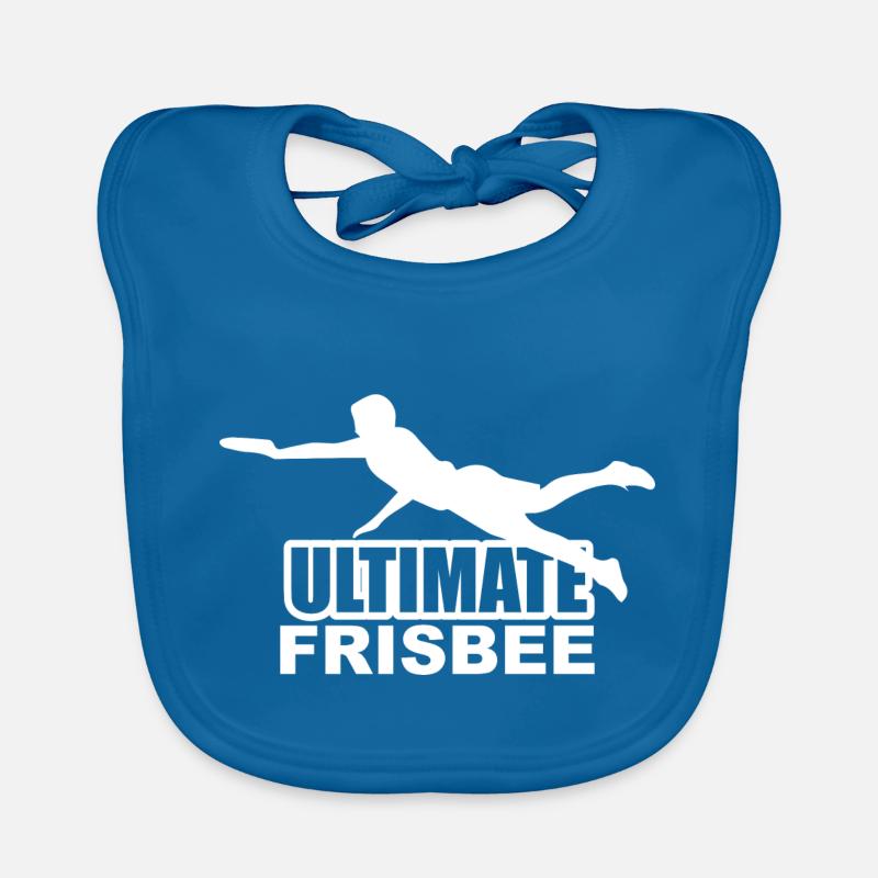 Frisbee Throwing Disc Sport Organic Baby Bibs