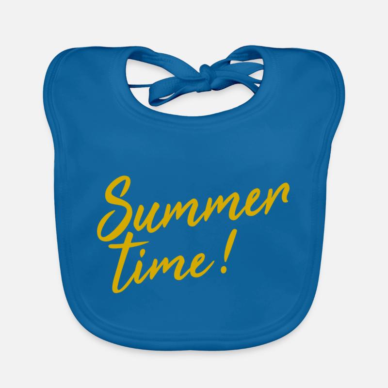 Summer time! Organic Baby Bibs