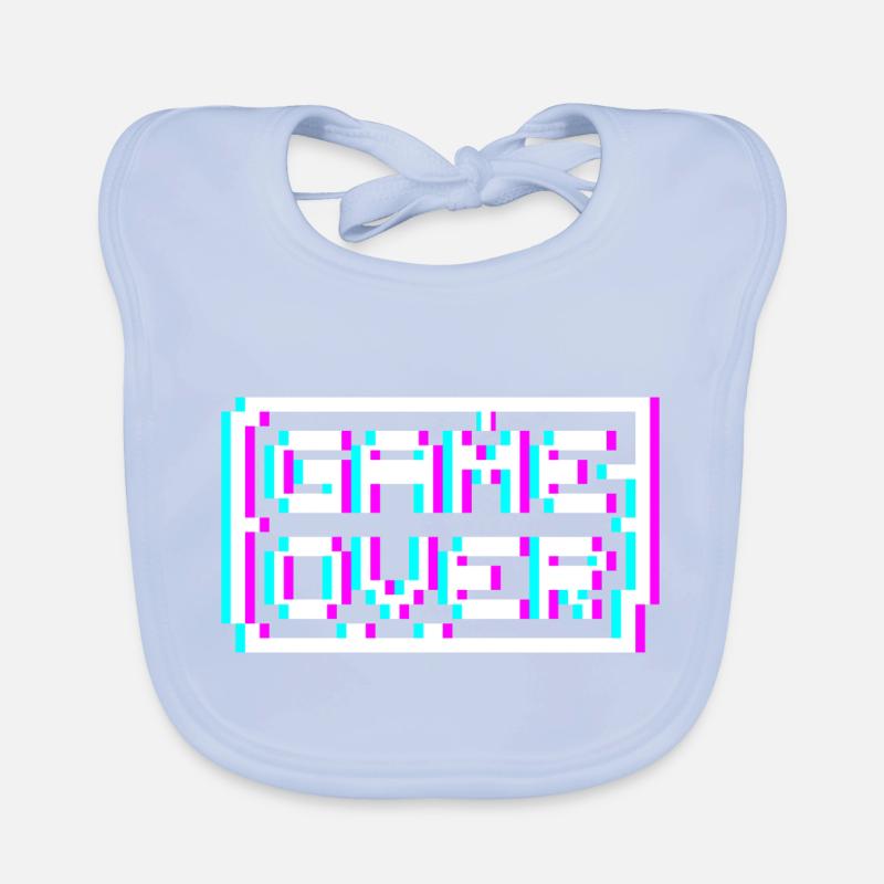 Game Over Bavoir bio Bébé