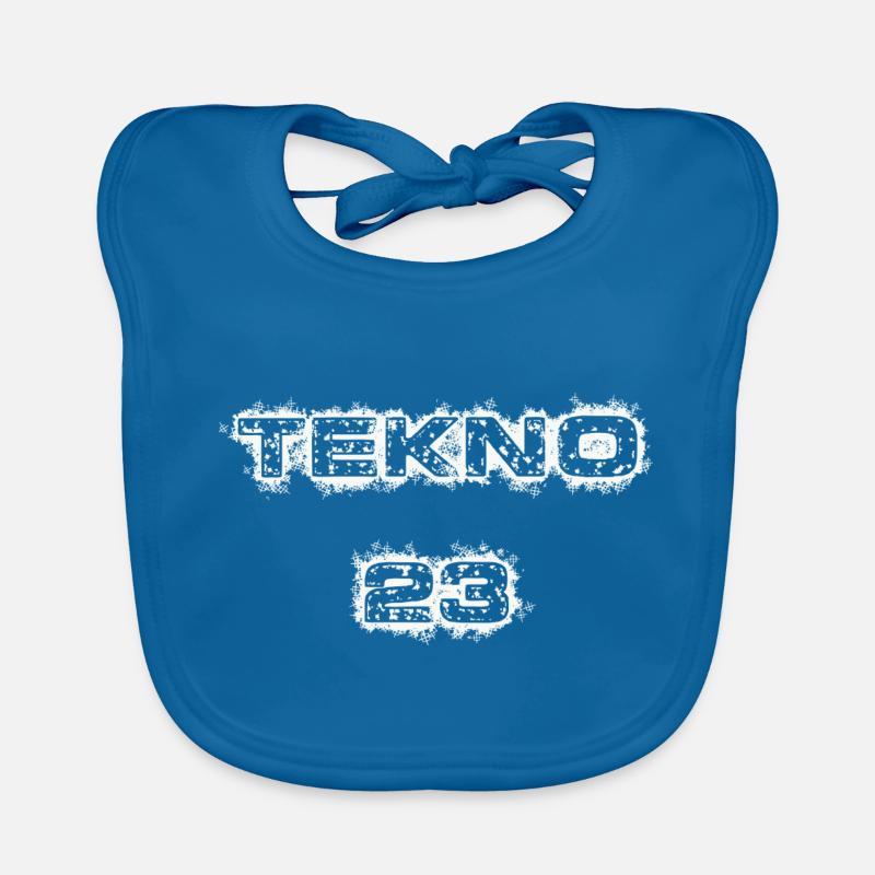 TEKNO 23 white Organic Baby Bibs