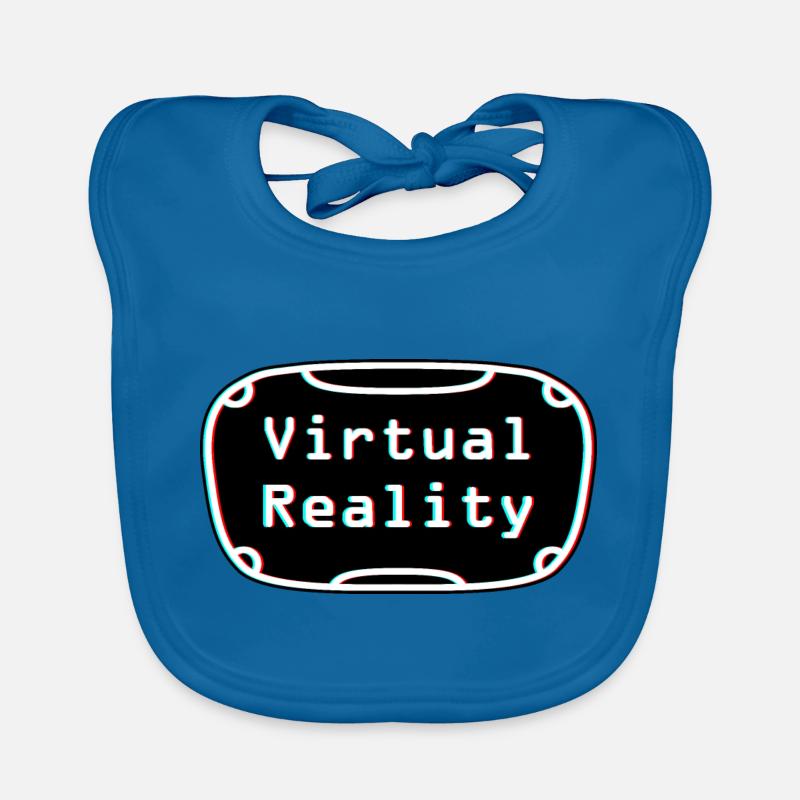 Virtual-Reality-Erlebnis - VR-Headset-Design Baby Bio-Lätzchen
