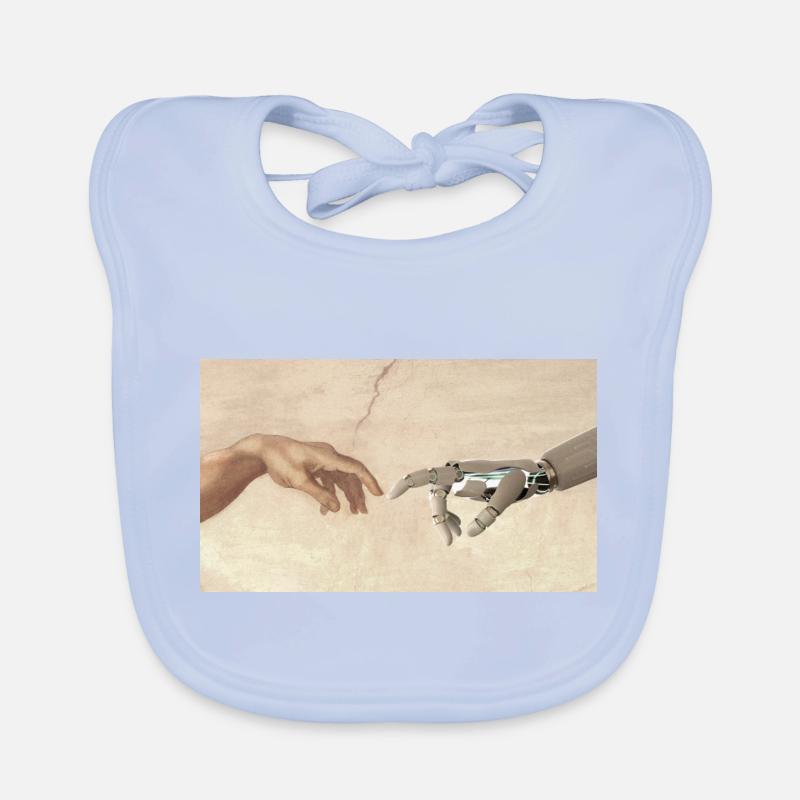 Main de robot, Bavoir bio Bébé