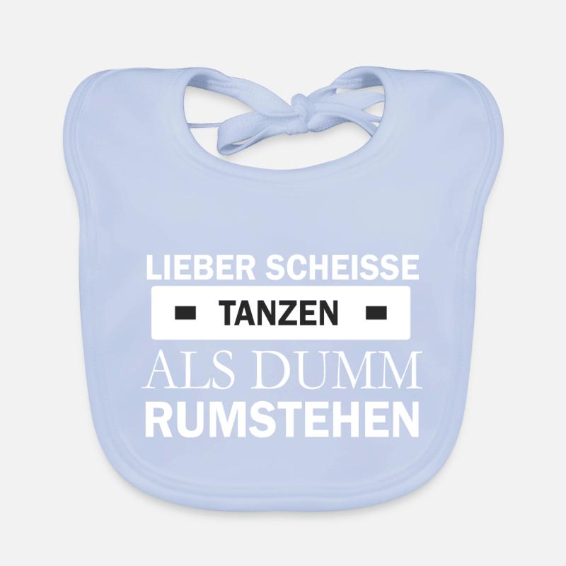 Dancing Dance Music Baby Bio-Lätzchen