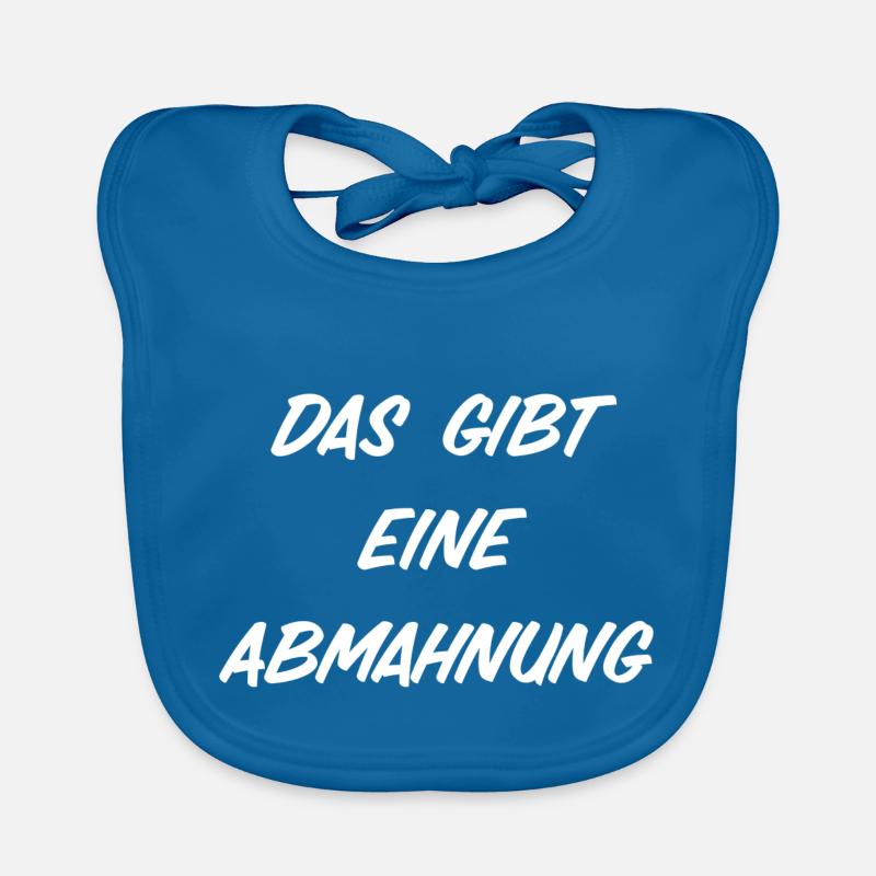 Das gibt eine Abmahnung Baby Bio-Lätzchen