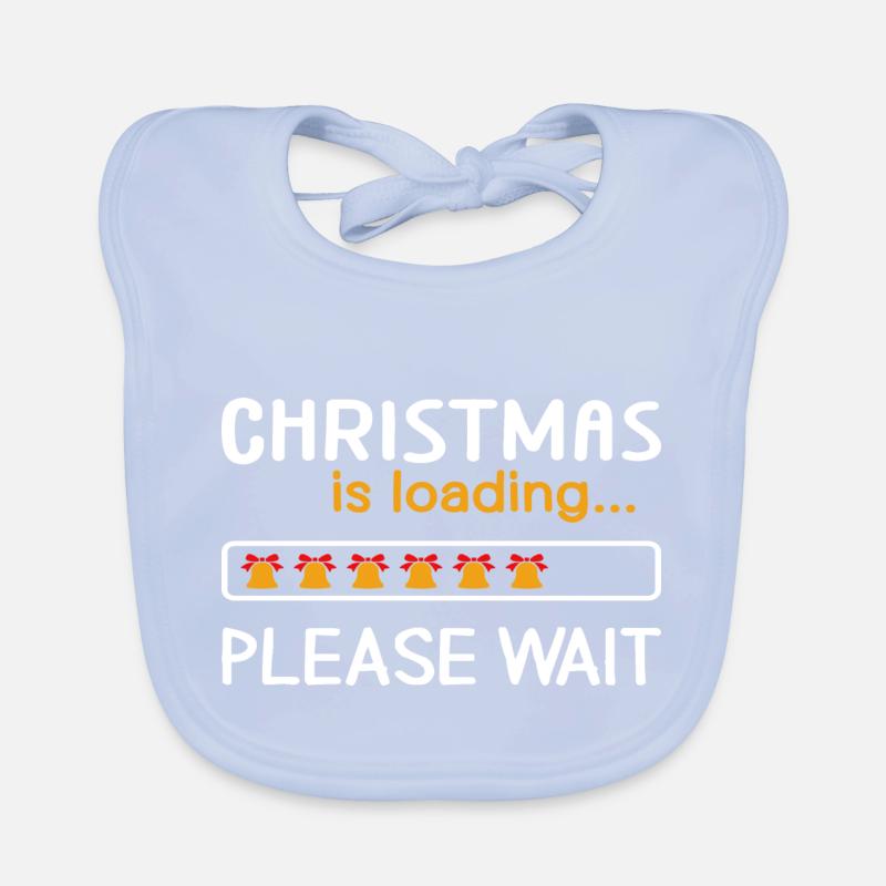 Christmas is loading... Please Wait Baby Bio-Lätzchen