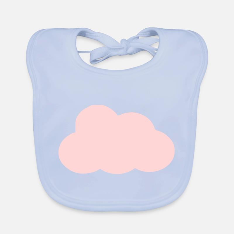 Simple Cloud Organic Baby Bibs