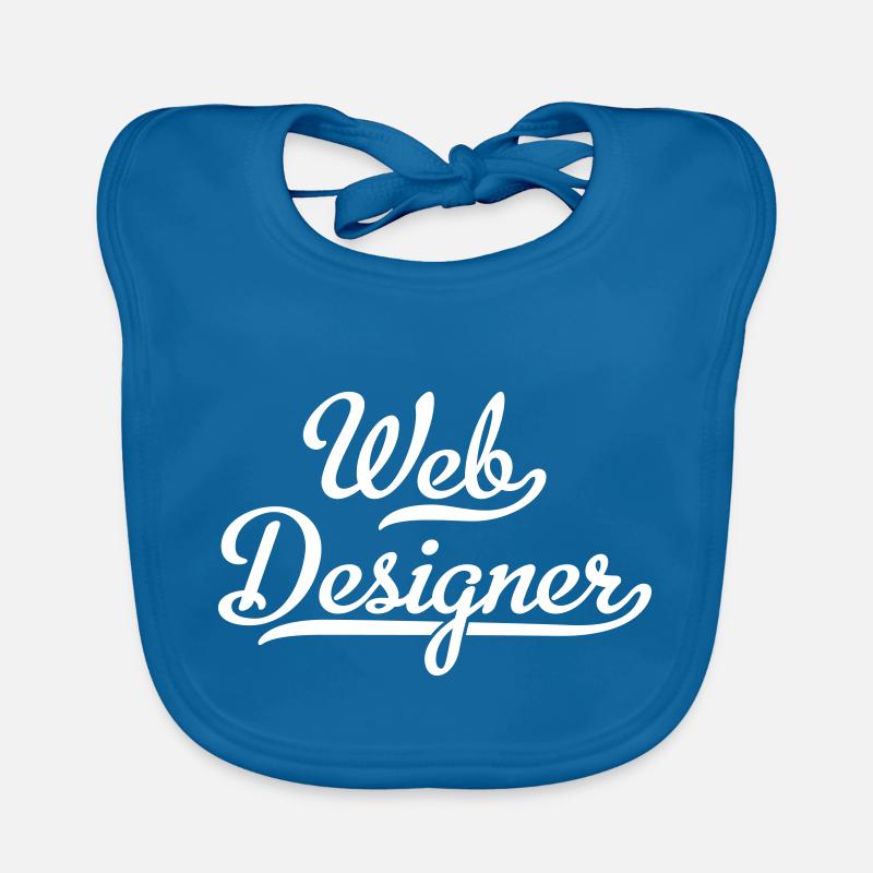 Web Designer Baby Bio-Lätzchen