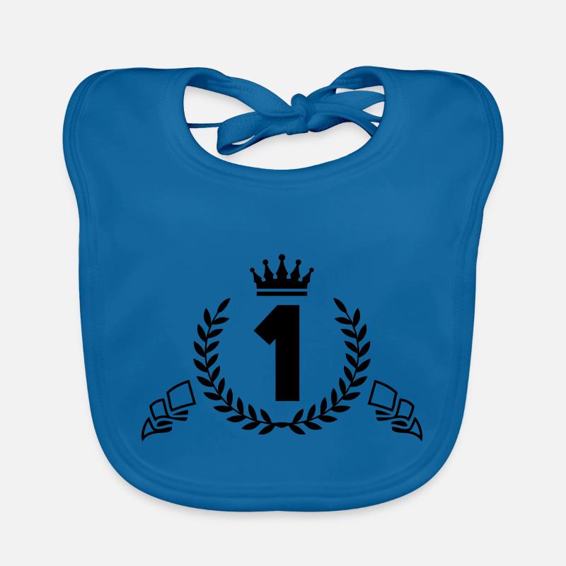 1 couronne de couronne Bavoir bio Bébé