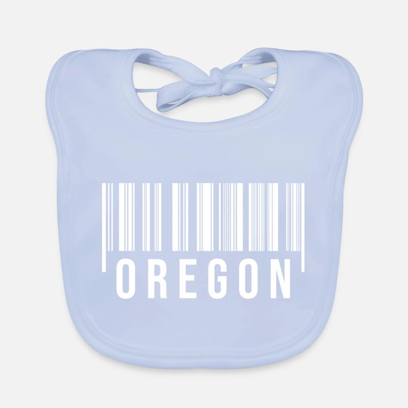 Oregon Strichcode Baby Bio-Lätzchen