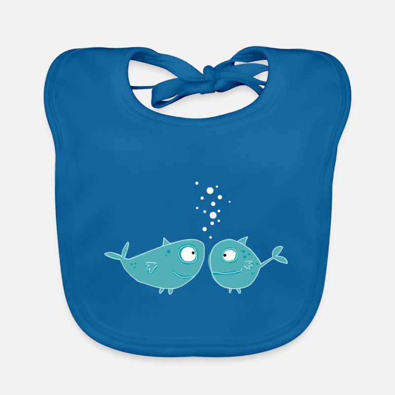 Pisces Organic Baby Bibs