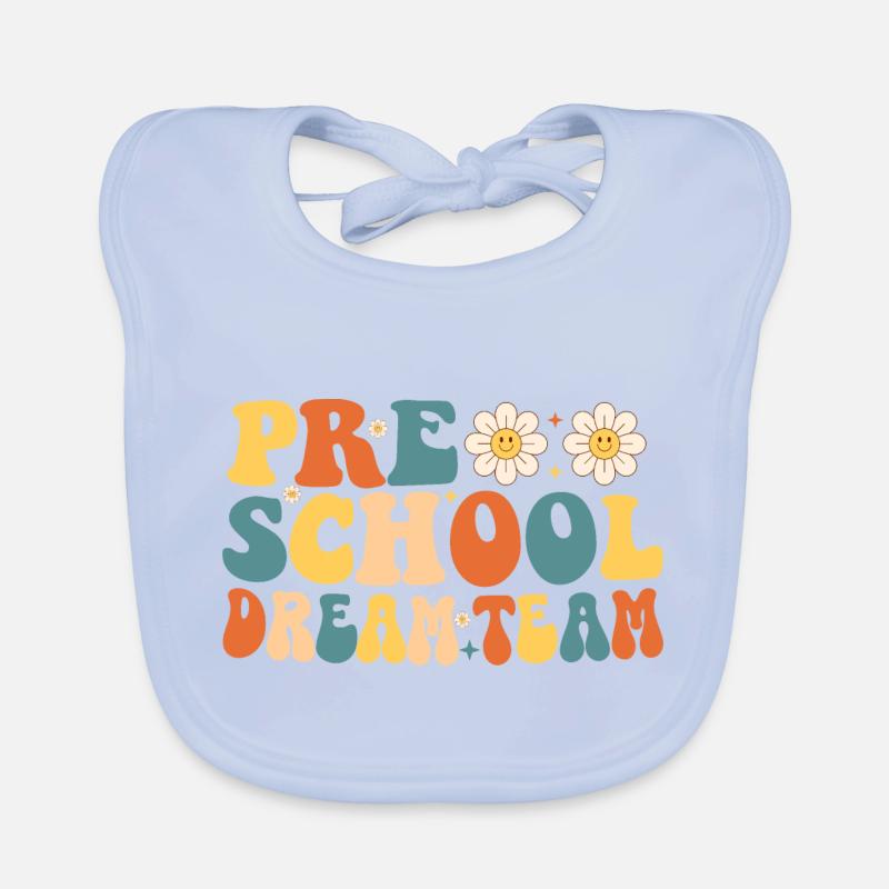 Preschool Dream Team Organic Baby Bibs