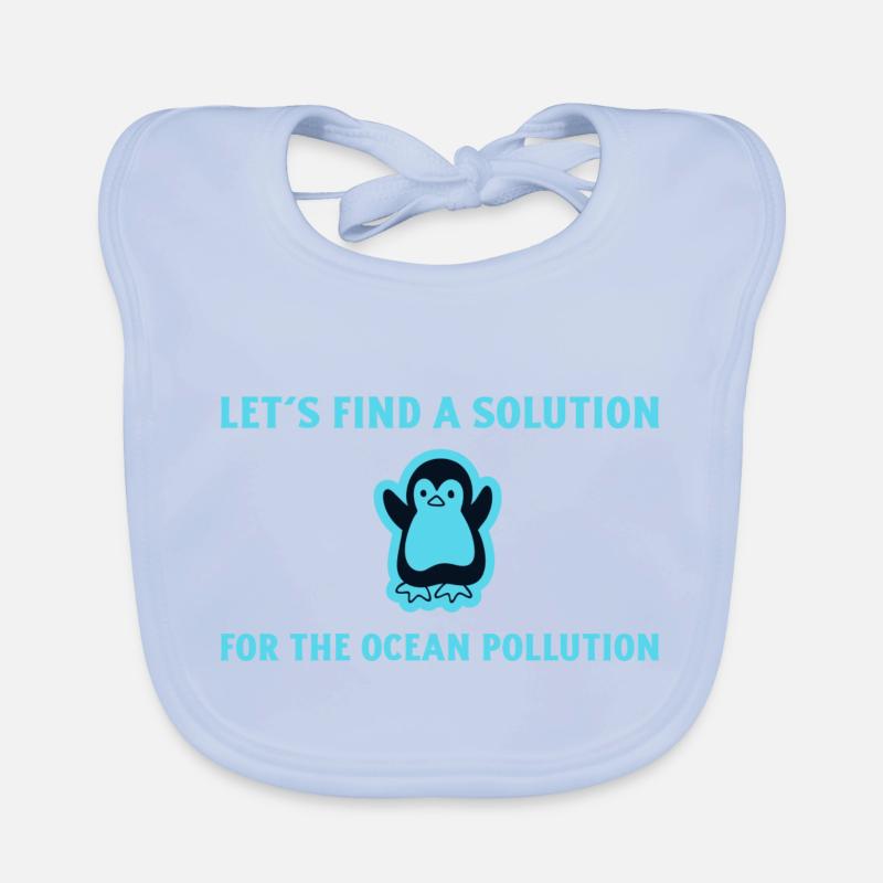 Marine Conservation Bavoir bio Bébé