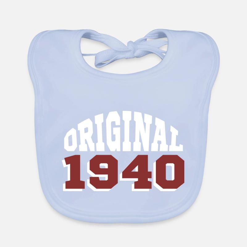 Original 1940 Bavoir bio Bébé