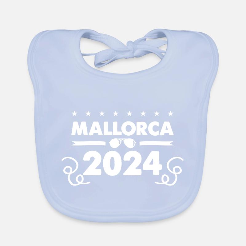 Majorque 2024 Bavoir bio Bébé