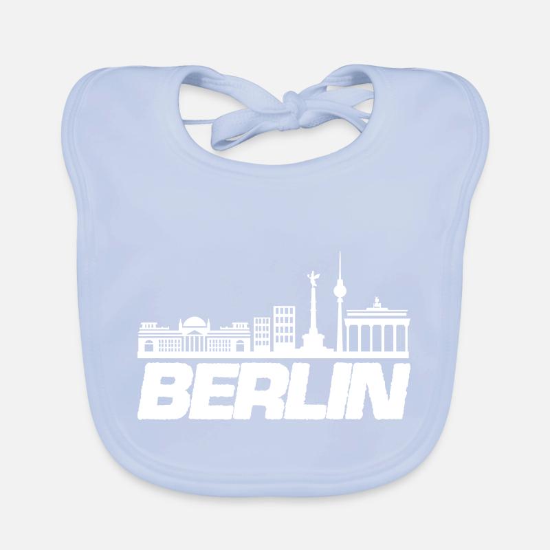 berlin skyline 1 Baby Bio-Lätzchen