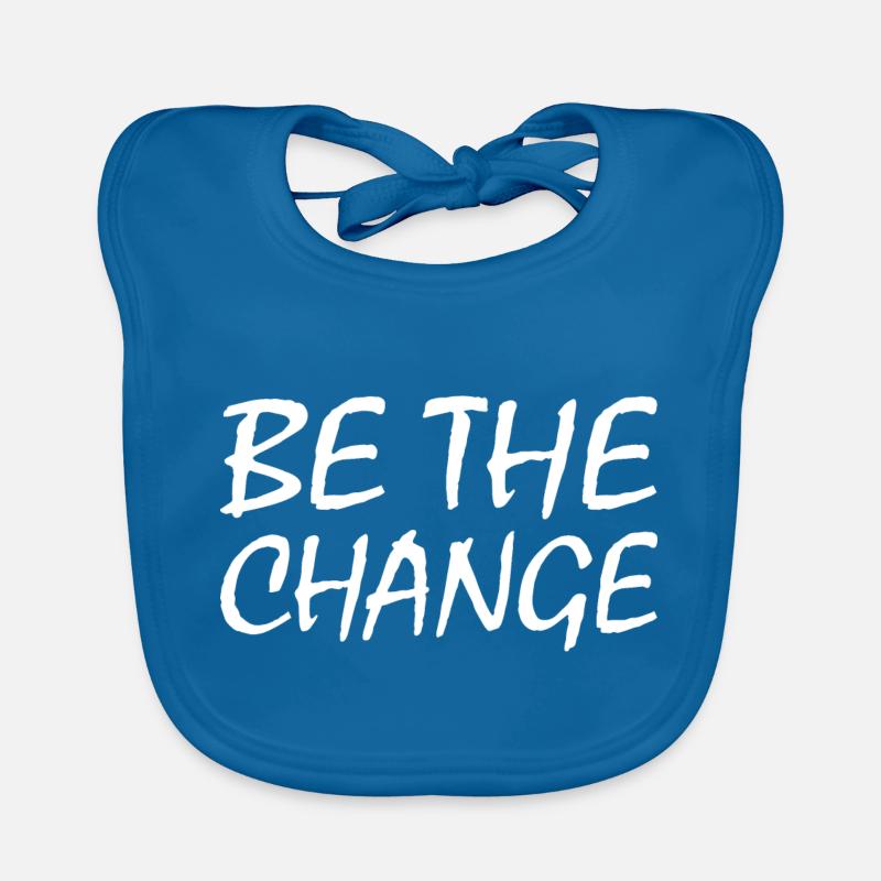 be the change Organic Baby Bibs