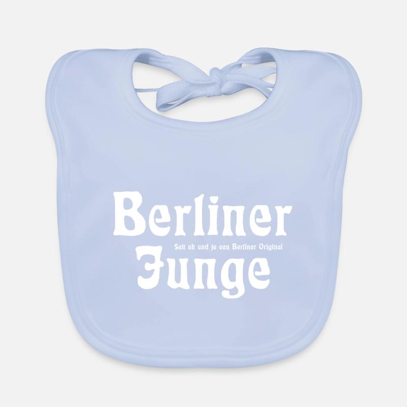 Berliner Junge - Cooler Spruch - Berlin - Germany Baby Bio-Lätzchen