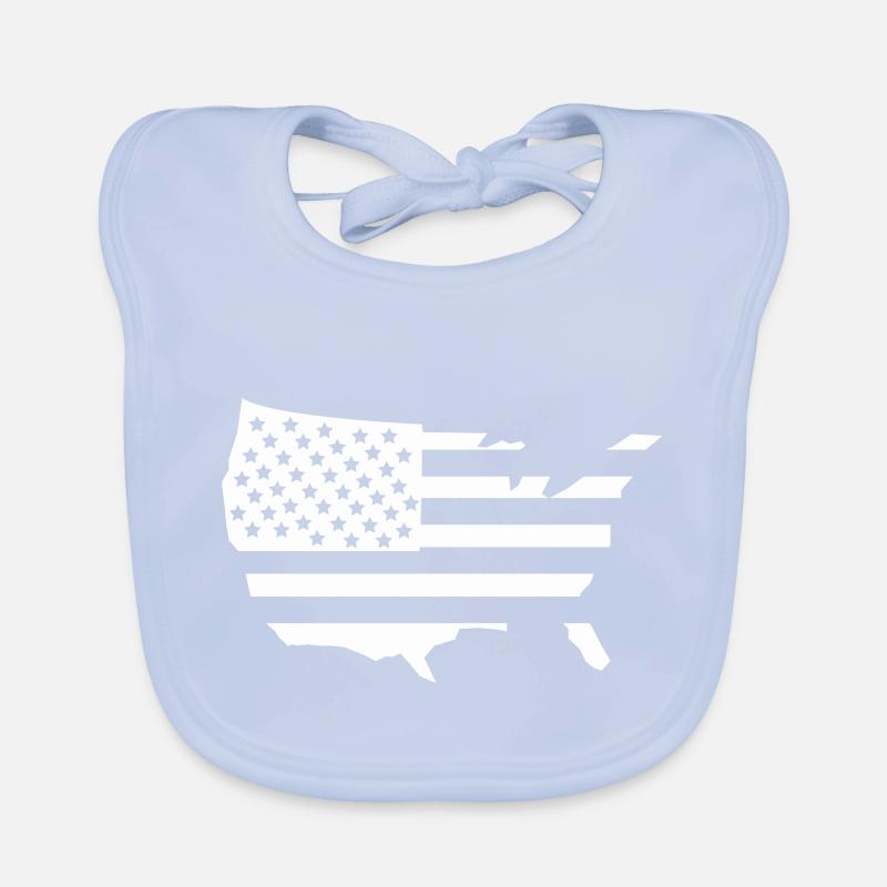 usa amerika 1 Baby Bio-Lätzchen