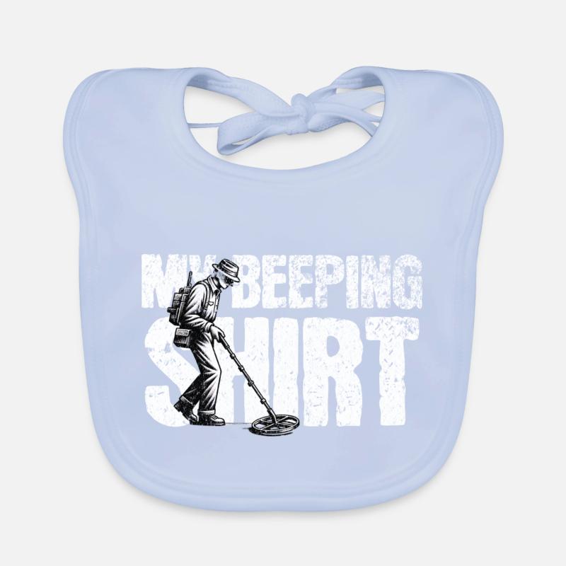 Probing Metal Detector Organic Baby Bibs